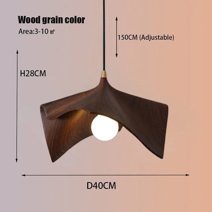 ثريات DecorBites™‎ LED المعلقة المصنوعة من الراتنج الأسود لغرفة النوم وغرفة المعيشة