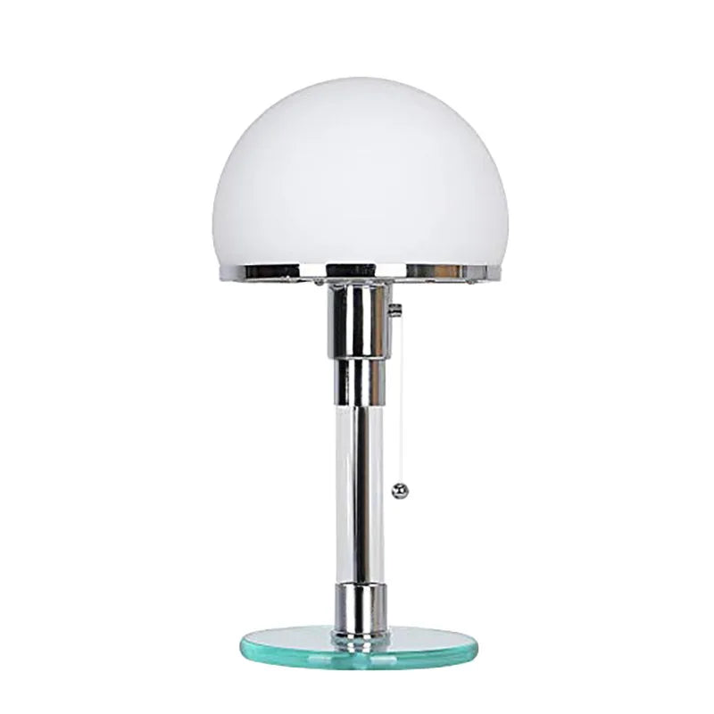 DecorBites™ Bauhaus Glass Ball Desk Lamp E27 Bulb