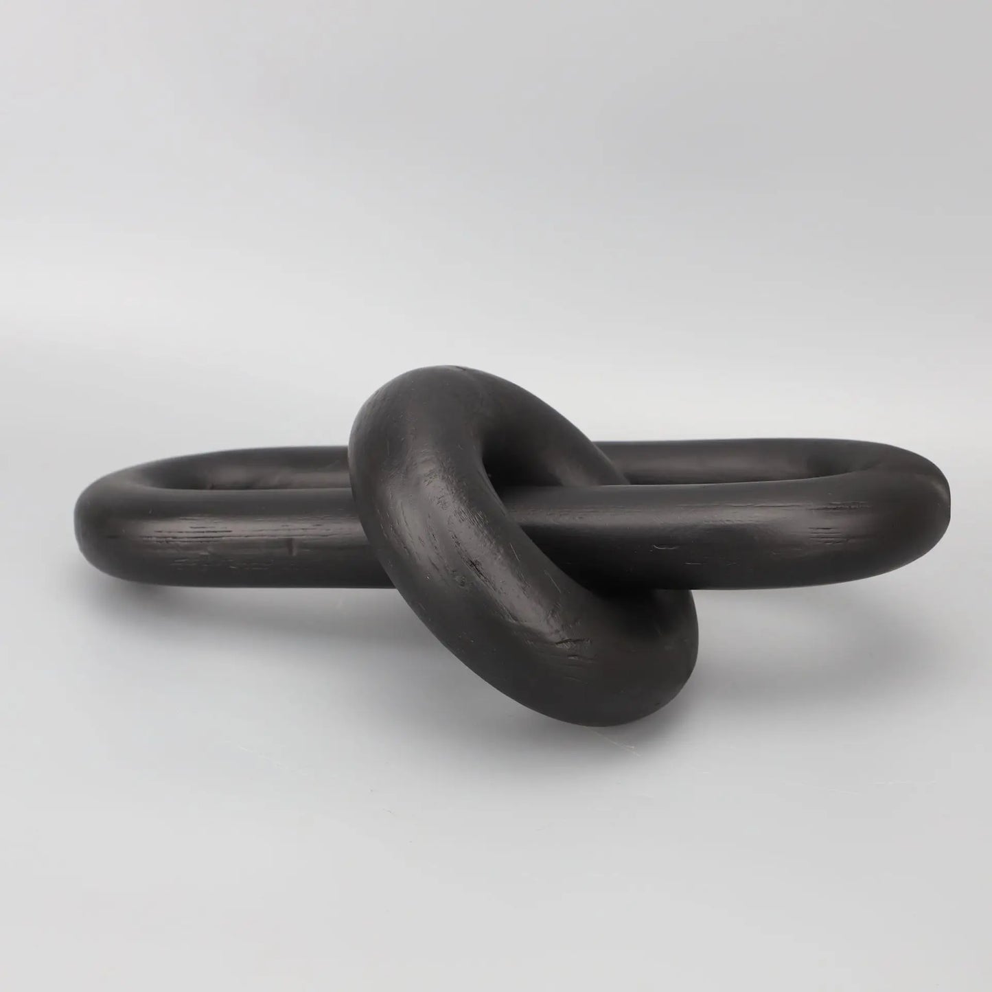 Adorno de resina geométrica negra DecorBites™ Anillo decorativo Figura para el hogar