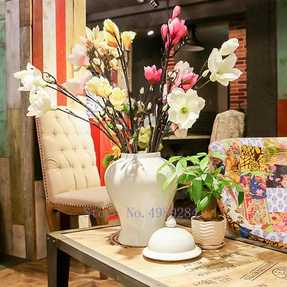 DecorBites™ Chinese Retro Handcrafted General Jar Vase for Home Decor & Storage