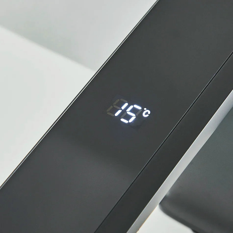 Decorbites™ LCD-Digital-Waschtischarmatur Messing-Mischbatterie Heiß-Kalt Deckenmontiert Display