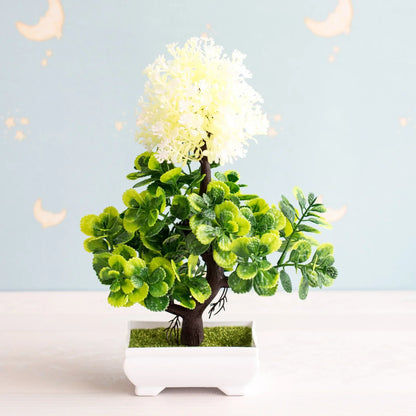 DecorBites™ Artificial Bonsai Tree Potted Plant for Home, Hotel & Garden Decor