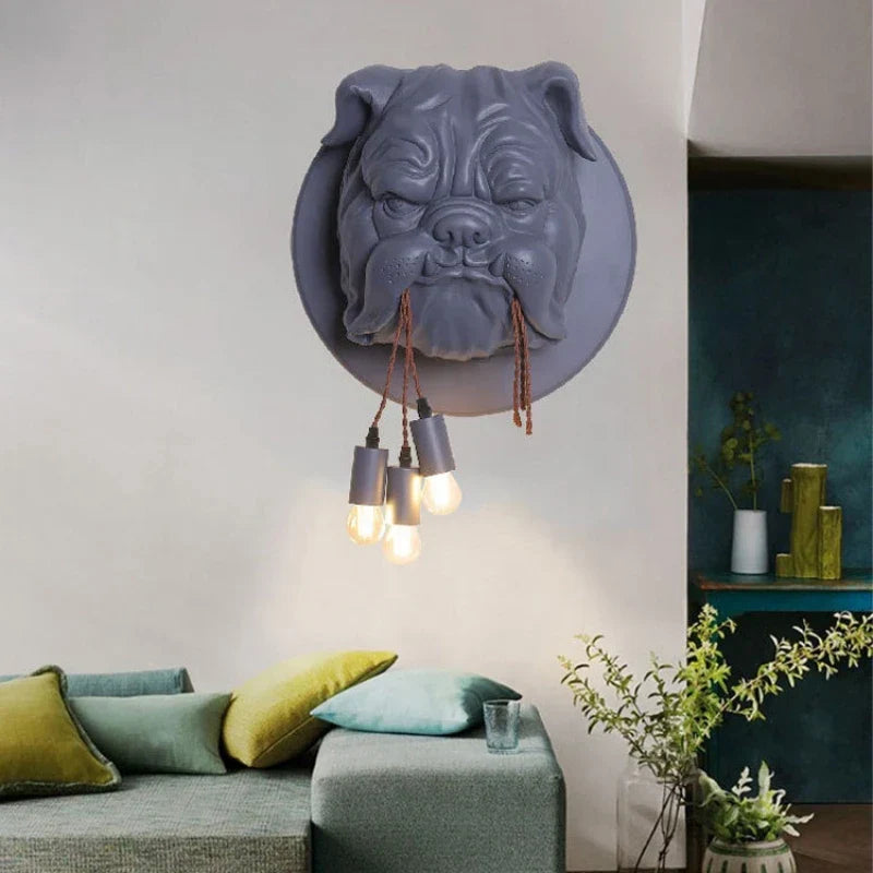 DecorBites™ Bulldog LED Wall Lamp for Living Room Dining Study Bedroom
