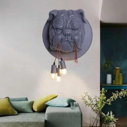 DecorBites™ Bulldog LED Wall Lamp for Living Room Dining Study Bedroom