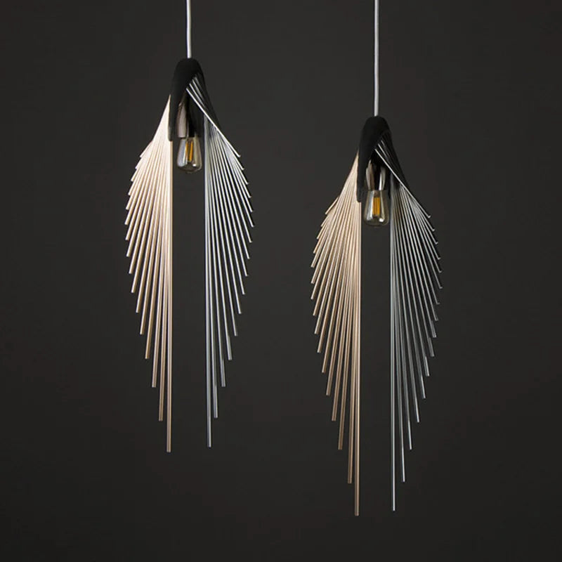 Decorbites™ Lámpara Colgante LED de Lujo de Hojas Moderna Minimalista para Decoración del Hogar