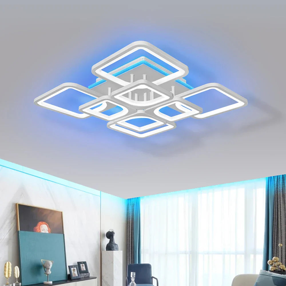 Lámpara de techo LED DecorBites™ con luz regulable para decoración del hogar