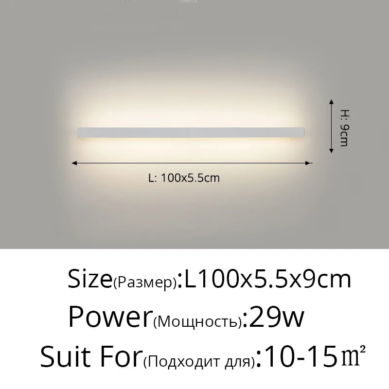 DecorBites™ Acrylic LED Wall Lamps with Hooks for Bedroom Shelves & Background Wall Decor