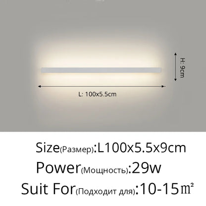 DecorBites™ Acrylic LED Wall Lamps with Hooks for Bedroom Shelves & Background Wall Decor