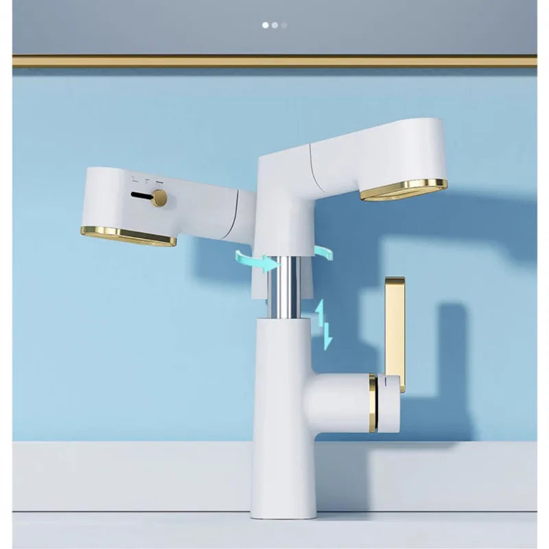 White Gold LED Faucet