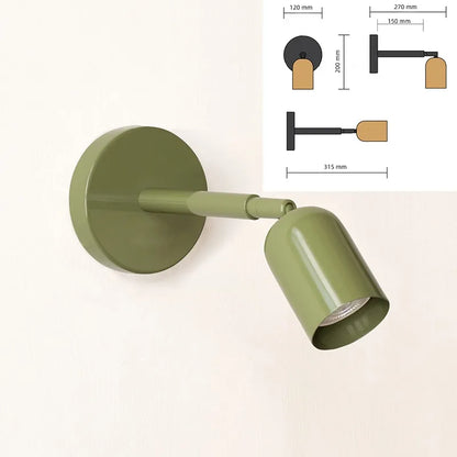 DecorBites™ مصباح حائط LED GU10 قابل للتعديل لغرفة المعيشة وغرفة النوم