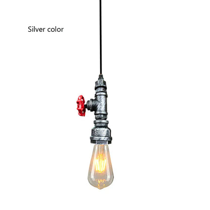DecorBites™ Industrial Water Pipe Chandelier for Home Bar Kitchen Restaurant Pendant Lamp
