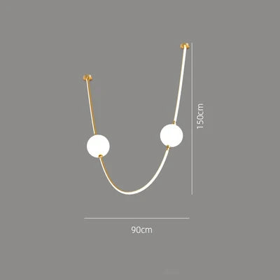 DecorBites™ Colorized LED Dimmable Ceiling Chandelier - 2025 Trend Hanging Lamps