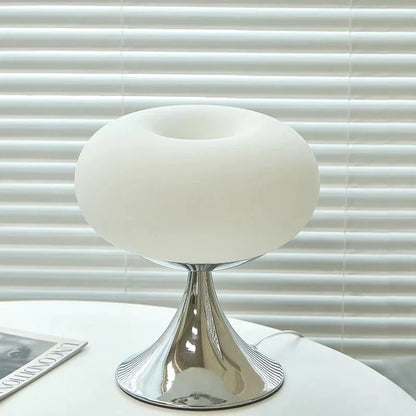 Decorbites™ Cremeglas-Wind-Tischleuchte Vintage für Schlafzimmer Wohnzimmer Nachttischlampe