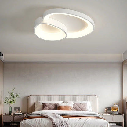 Lámpara de techo LED DecorBites™ con control remoto para sala de estar, dormitorio y comedor.