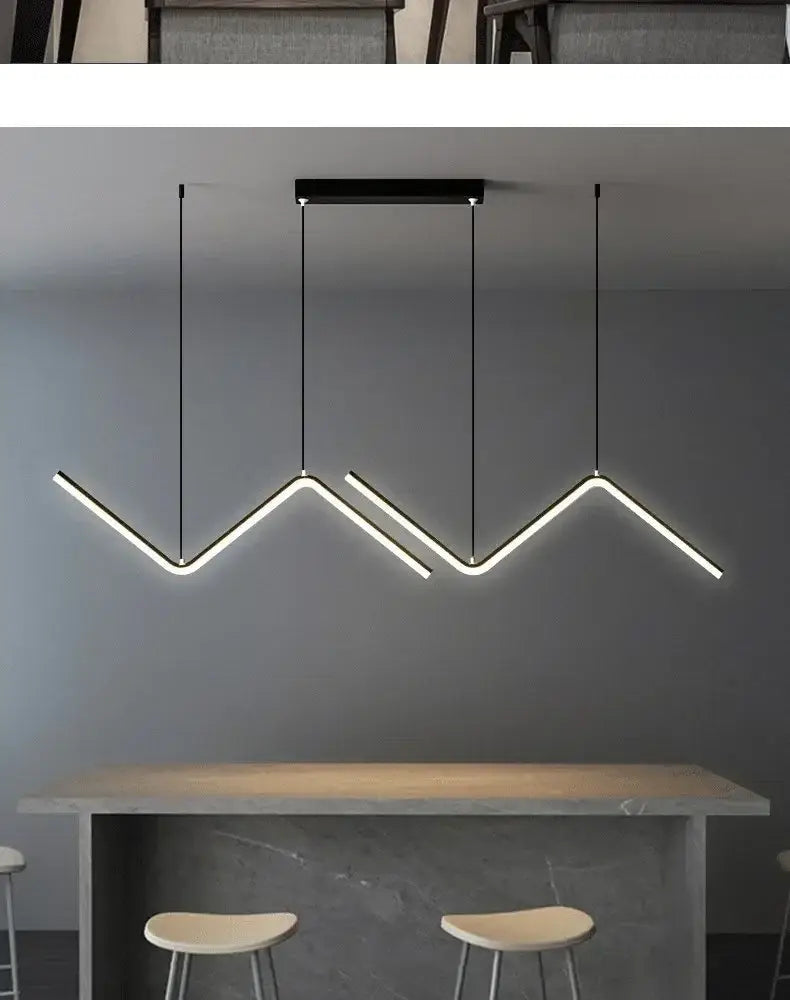 DecorBites™ Contemporary LED Pendant Lights 2-Head 90cm