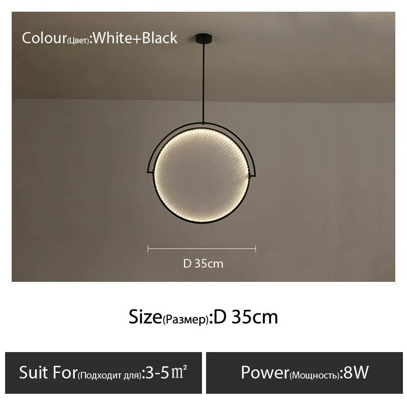 DecorBites™ Italian Style LED Pendant Light for Modern Living Room, Restaurant, and Bar Counter