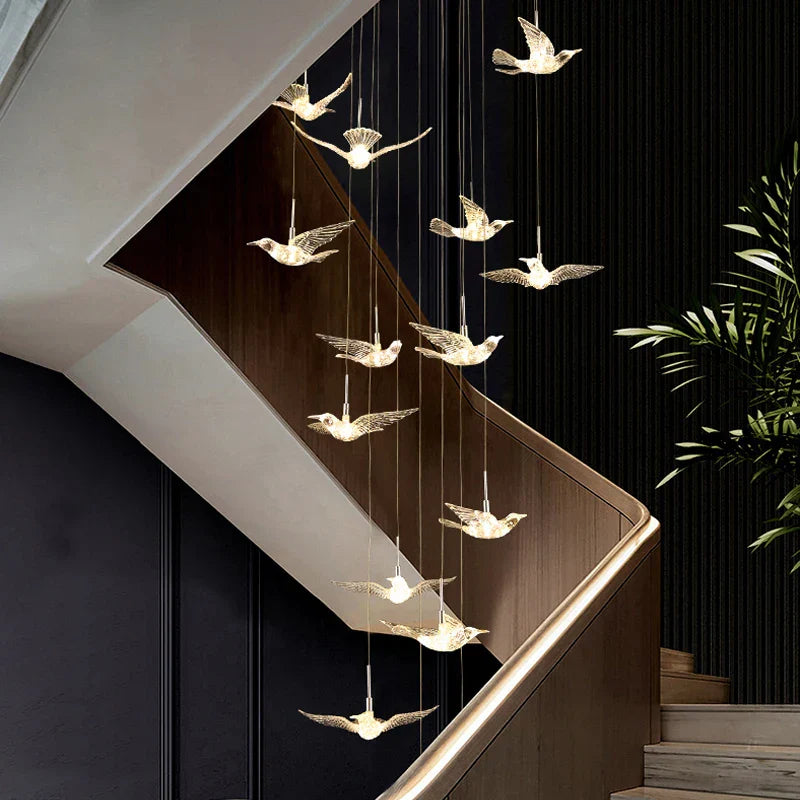 DecorBites™ Led Bird Pendant Lamp for Home Decoration and Lighting