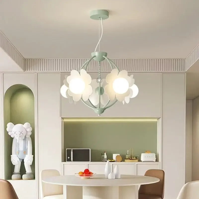 Decorbites™ LED-Blütenkronleuchter: Französischer Retro-Stil für Schlafzimmer, Wohnzimmer, Restaurant