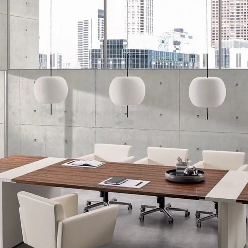 DecorBites™ KUSHI LED Glass Pendant Light for Living Room, Kitchen, or Bedside Table