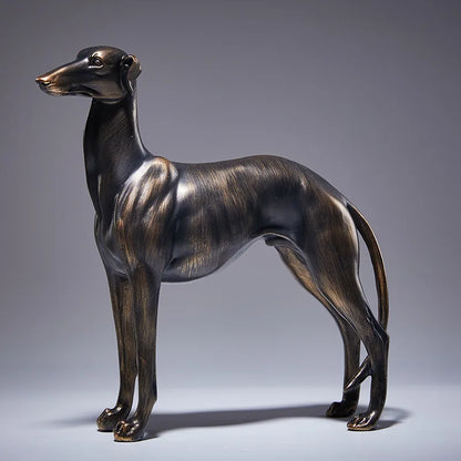 DecorBites™ Greyhound Dog Figurine Resin Home Decor Handicrafts