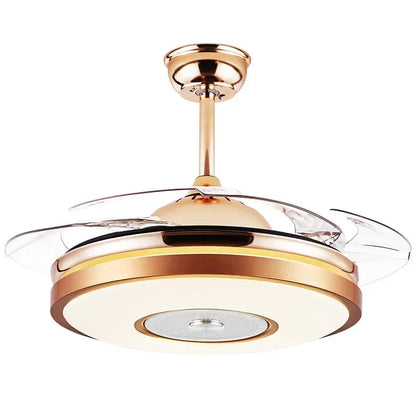 مروحة سقف ديكوربايتس™ LED مقاس 42 بوصة مع جهاز تحكم عن بعد، 6 سرعات وإضاءة عكسية