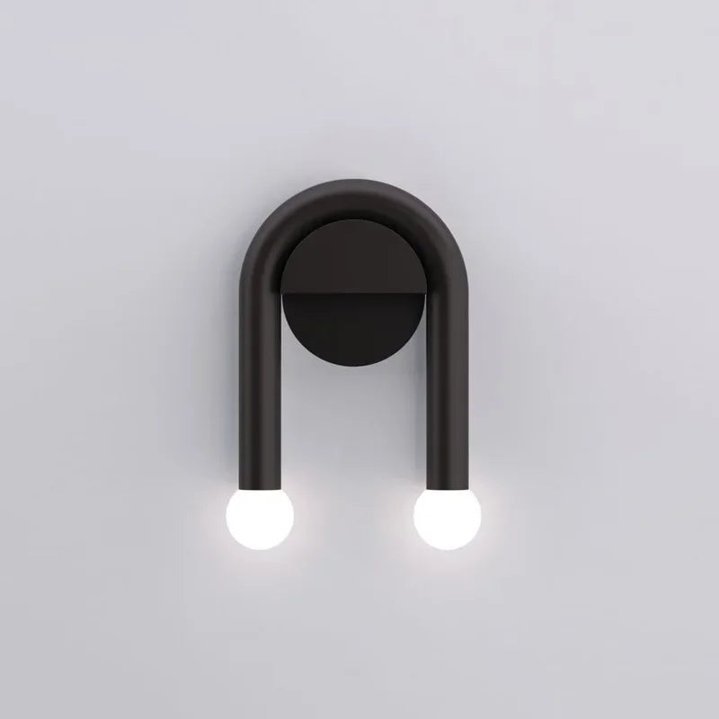 DecorBites™ LED Wall Lamp: Modern Nordic Sconce for Living & Bedroom, Creative Minimalist Design