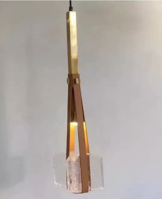 DecorBites™ Clear White Resin Pendant Light: Height Adjustable for Bedroom, Dining Room, Kitchen.