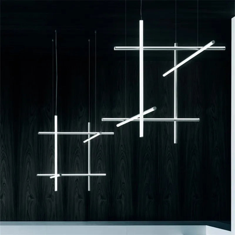 COORDINATES Chandeliers Linear scandinavian Pendant lamp For barsHotel Decoration indoor lighting Italy Designer light