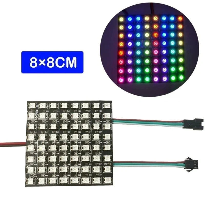 DecorBites™ LED Matrix Panel Light - Flexible, Addressable, Digital Pixel Screen
