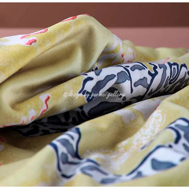 DecorBites™ Circus Horse Print Velvet Cushion Cover in Various Sizes