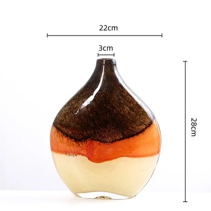 DecorBites™ Gradient Glass Vase Hydroponics Terrarium Flower Home Decor