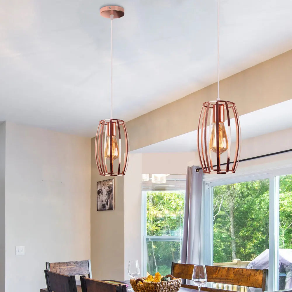 DecorBites™ Industrial Retro Loft LED Pendant Light for Home Living Room Kitchen