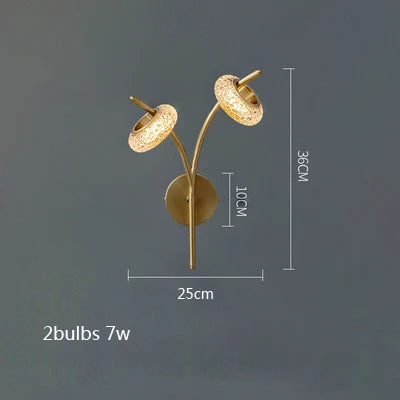 DecorBites™ Crystal Lustre LED Chandelier for Home Decor - Luxury Round Ceiling Lamp