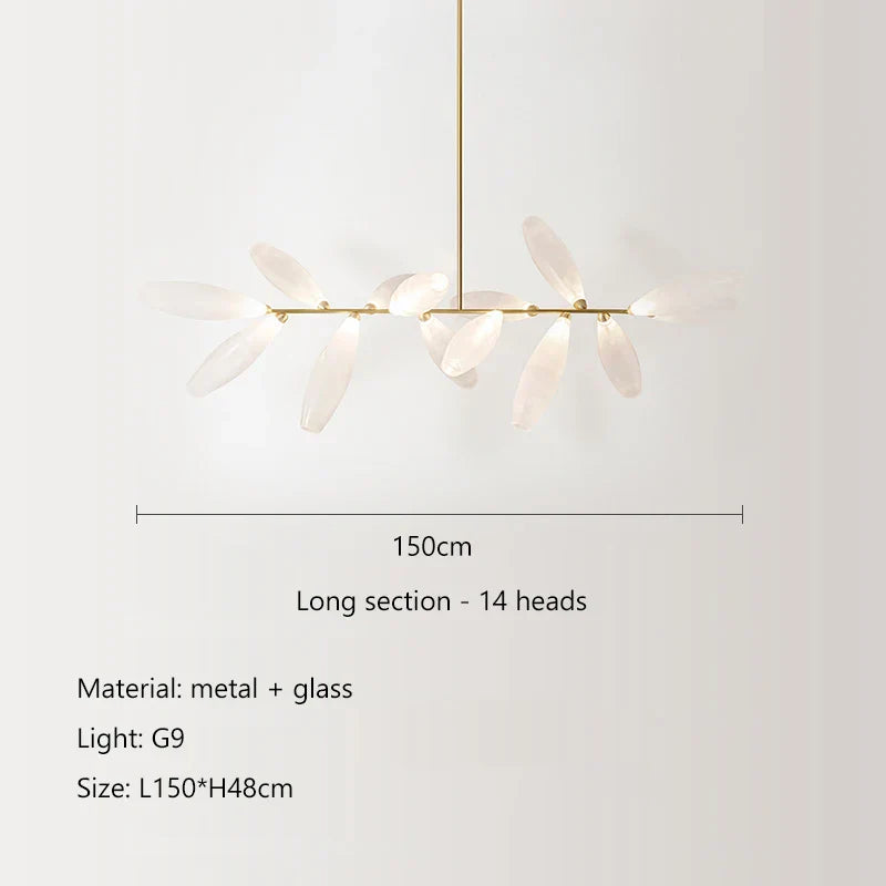 DecorBites™ Elegant Glass LED Pendant Light for Living, Dining, Bedroom, Bar - Nordic Minimalist Design