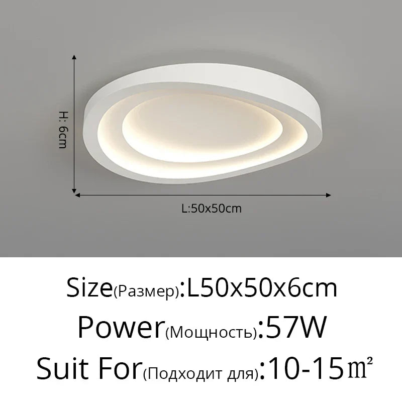 Decorbites™ LED-Blütenkronleuchter für modernes Schlafzimmer – Deckenlampen – Innenbeleuchtung für Zuhause