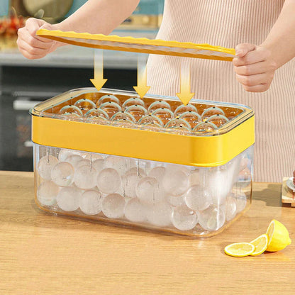 DecorBites™ Ice Mould Tray | Quick Demould Silicone Ice Box | Creative Kitchen Bar Freezer Drink Cooling