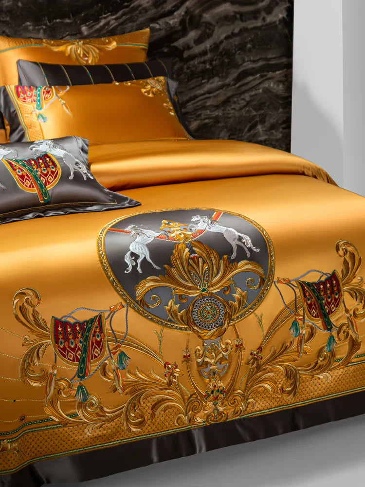 Brocade Cotton Quilt Bedding