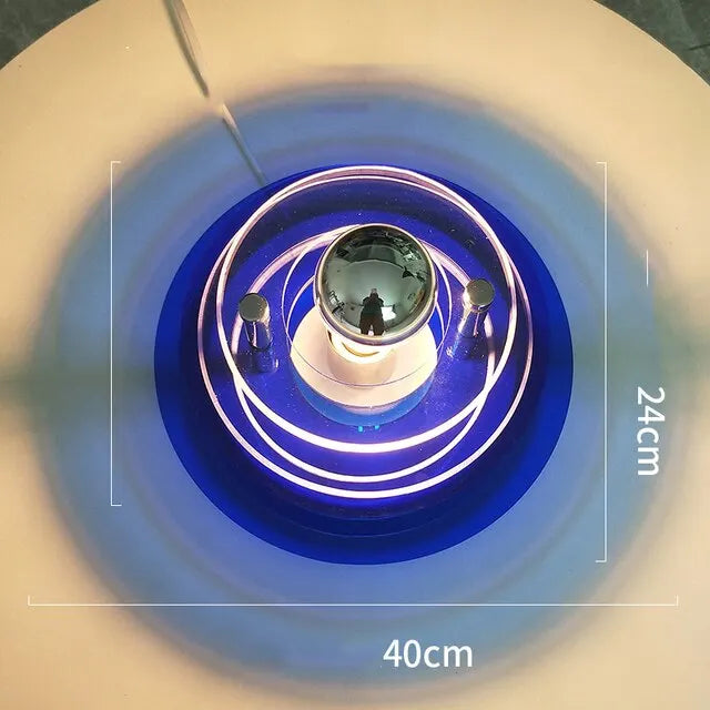 DecorBites™ LED Wall Lamp: Ultra Modern UFO Style for Living Room, Bedroom, Hotel Atmosphere