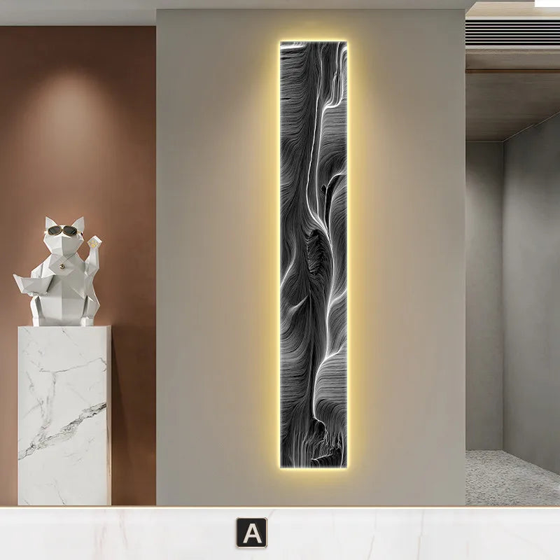 مصباح حائط LED تجريدي من DecorBites™ للديكور الداخلي الحديث