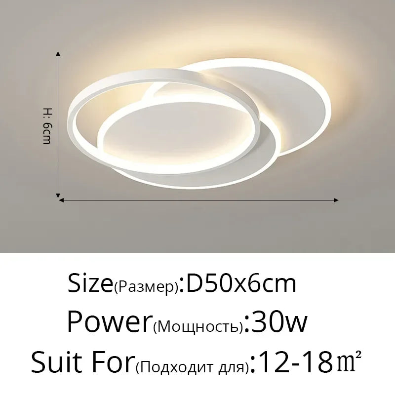 DecorBites™ LED Chandelier: Modern Dimming Lights for Home Living Dining Kitchen Bedroom Hall Lighting