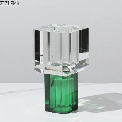 Jarrón de cristal transparente DecorBites™ para plantas en maceta y arreglos florales