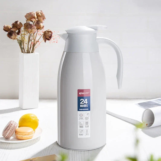 DecorBites™ InsulaVacuum Bottle Glass Liner Large-capacity Thermos - Household Portable Drinkware