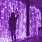 3/4/6M LED USB Curtain Fairy Light String Christmas Decoration Garland Wedding Party Holiday Halloween Xmas Home Bedroom Light