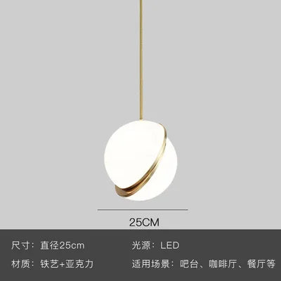 Lámparas colgantes LED DecorBites™ Gold Lustre para sala de estar/comedor, dormitorio y tienda