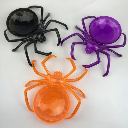 DecorBites™ Halloween Skull Spider Tray Snack Storage Plate Fruit Basket Candy Box