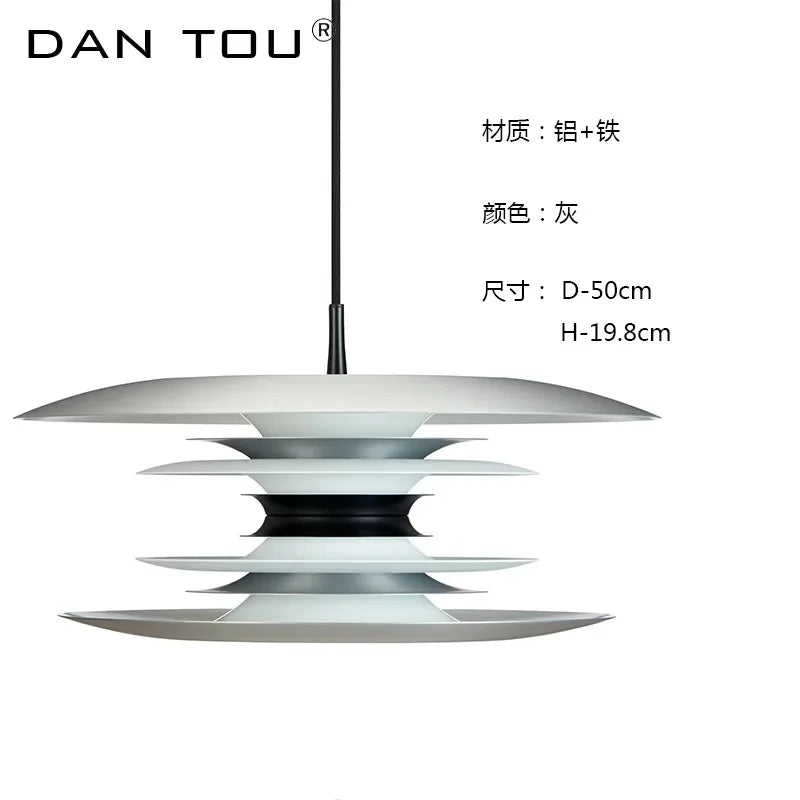 DecorBites™ Iron Art Flying Saucer Pendant Lights Living/Dining Room Restaurant LED E27