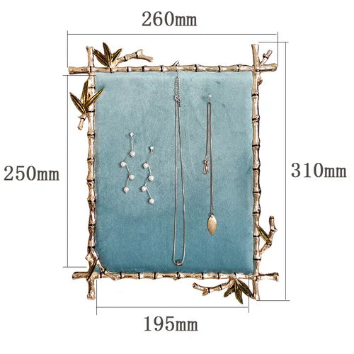 DecorBites™ Jewelry Display Shelf: Stylish Desktop Ornaments and Storage Rack