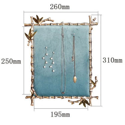 DecorBites™ Jewelry Display Shelf: Stylish Desktop Ornaments and Storage Rack