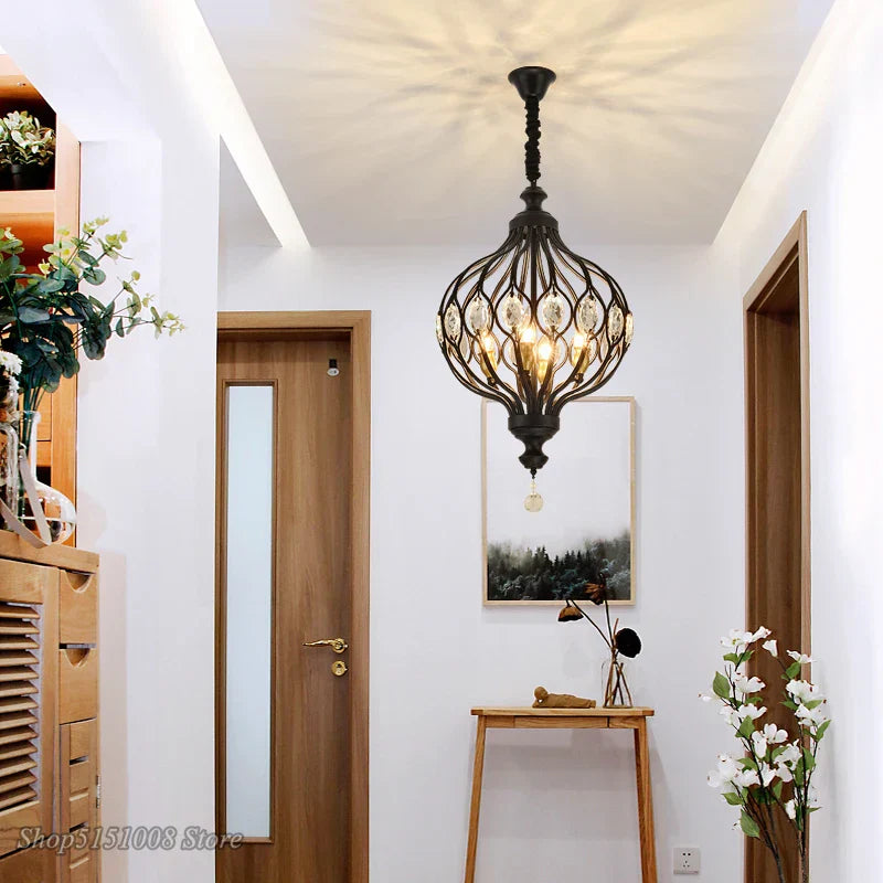 DecorBites™ Art Design Crystal LED Pendant Lights Modern Kitchen Bedroom Decor