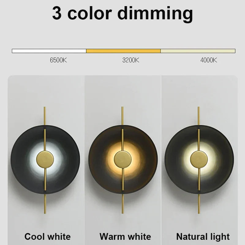 DecorBites™ LED Wall Lamps: Modern Nordic Sconces for Indoor Lighting in Living Bedroom Kitchen